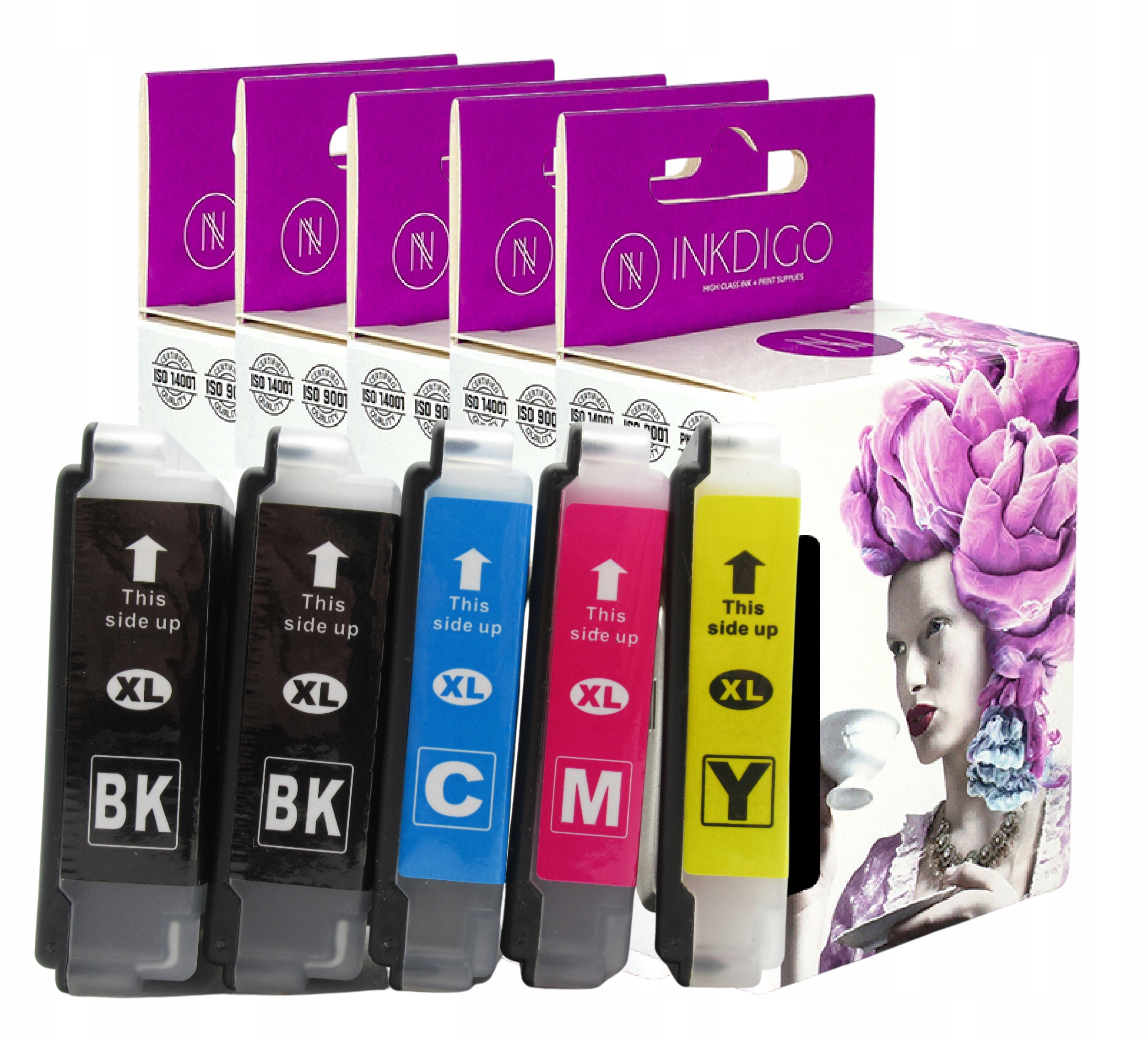 

5x Tusz do Brother LC1000 LC970 Dcp 135C 150C 357C