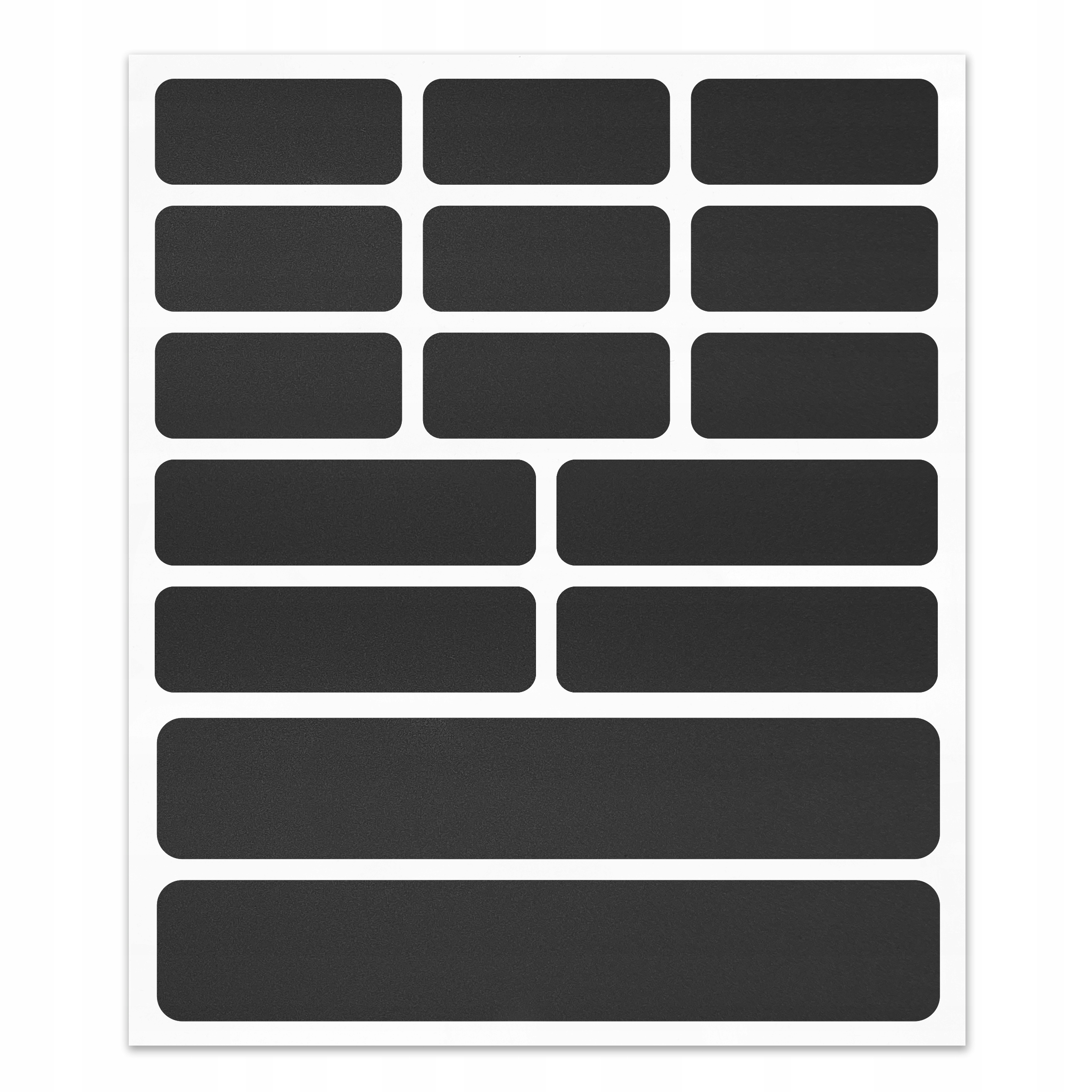 

Komplet 15 naklejek nalepek odblaskowych na rower