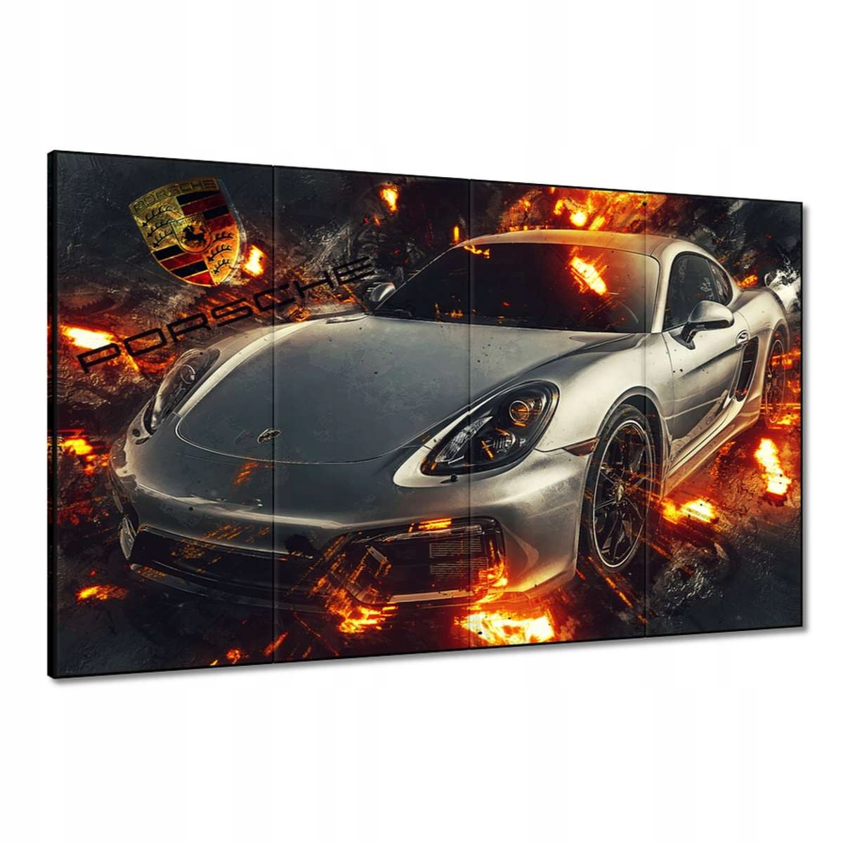 Obrazy 120x80 Porsche718 Cayman Gts