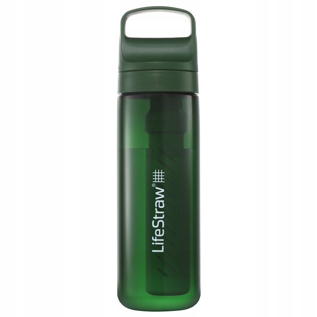 Láhev s filtrem na vodu LifeStraw Go 2.0 Terrace Green 650 ml