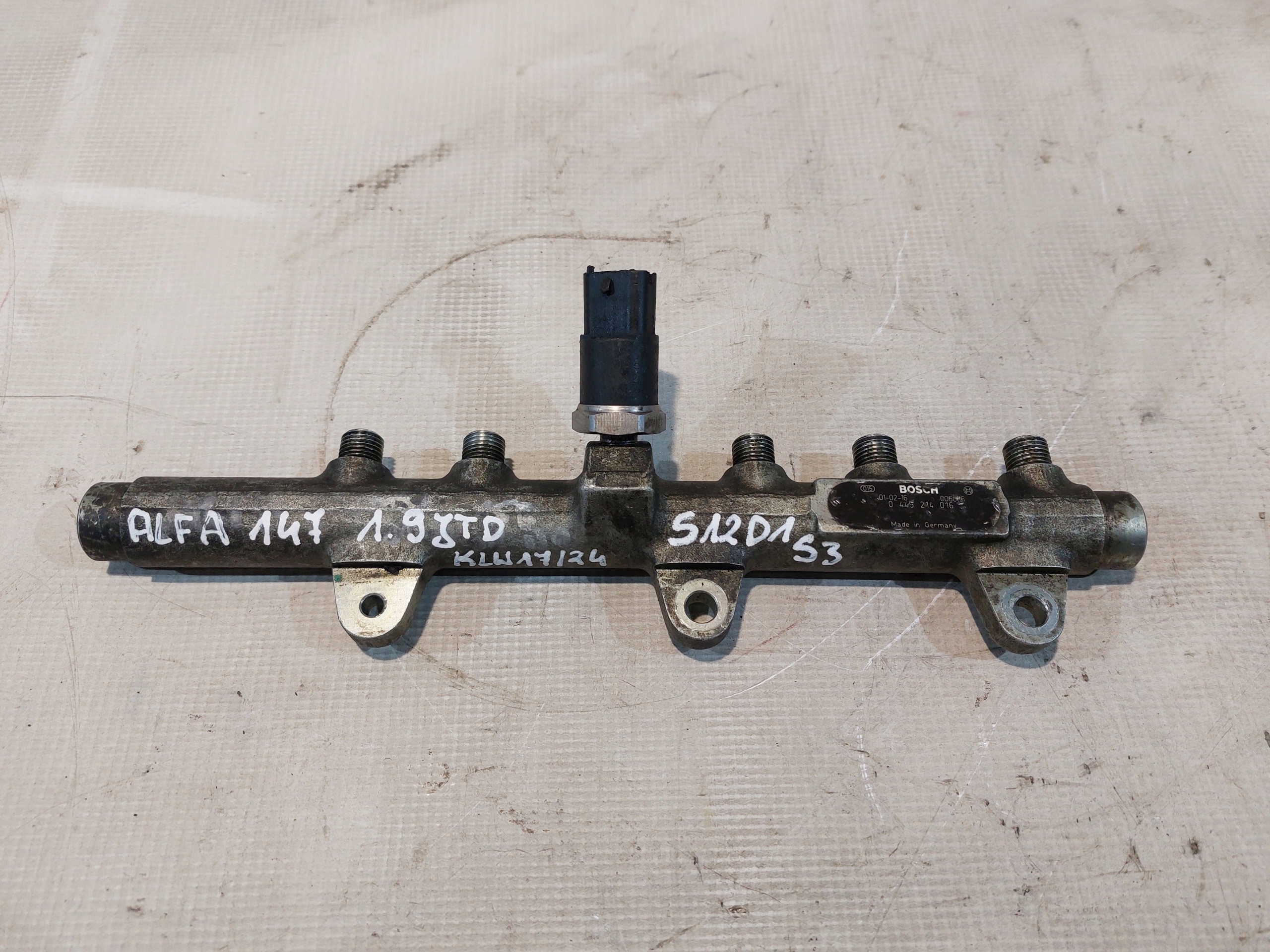 Rampe injection ALFA ROMEO 147 1.9JTD