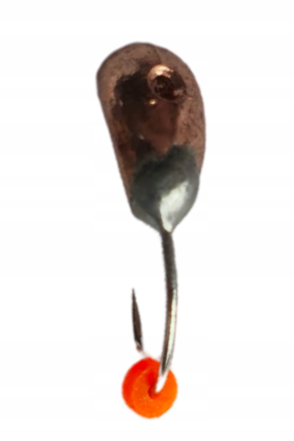 Mormyszka Wolframowa Kolor Miedziany -0,3 gr. 0,9 cm. B1