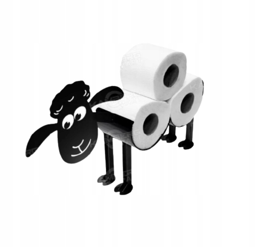 

Owca/Baran Uchwyt/Stojak na papier toaletowy