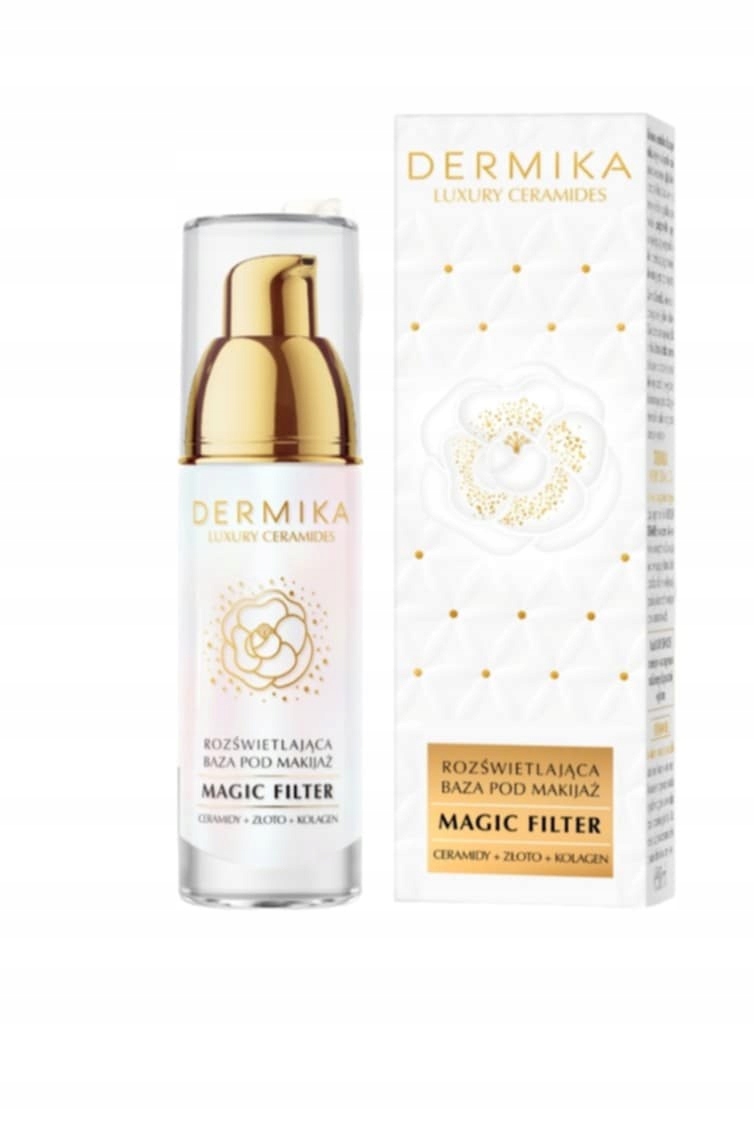 Dermika Luxury Ceramides rozjasňující podkladová báze pod make-up s ceramidy 30 ml