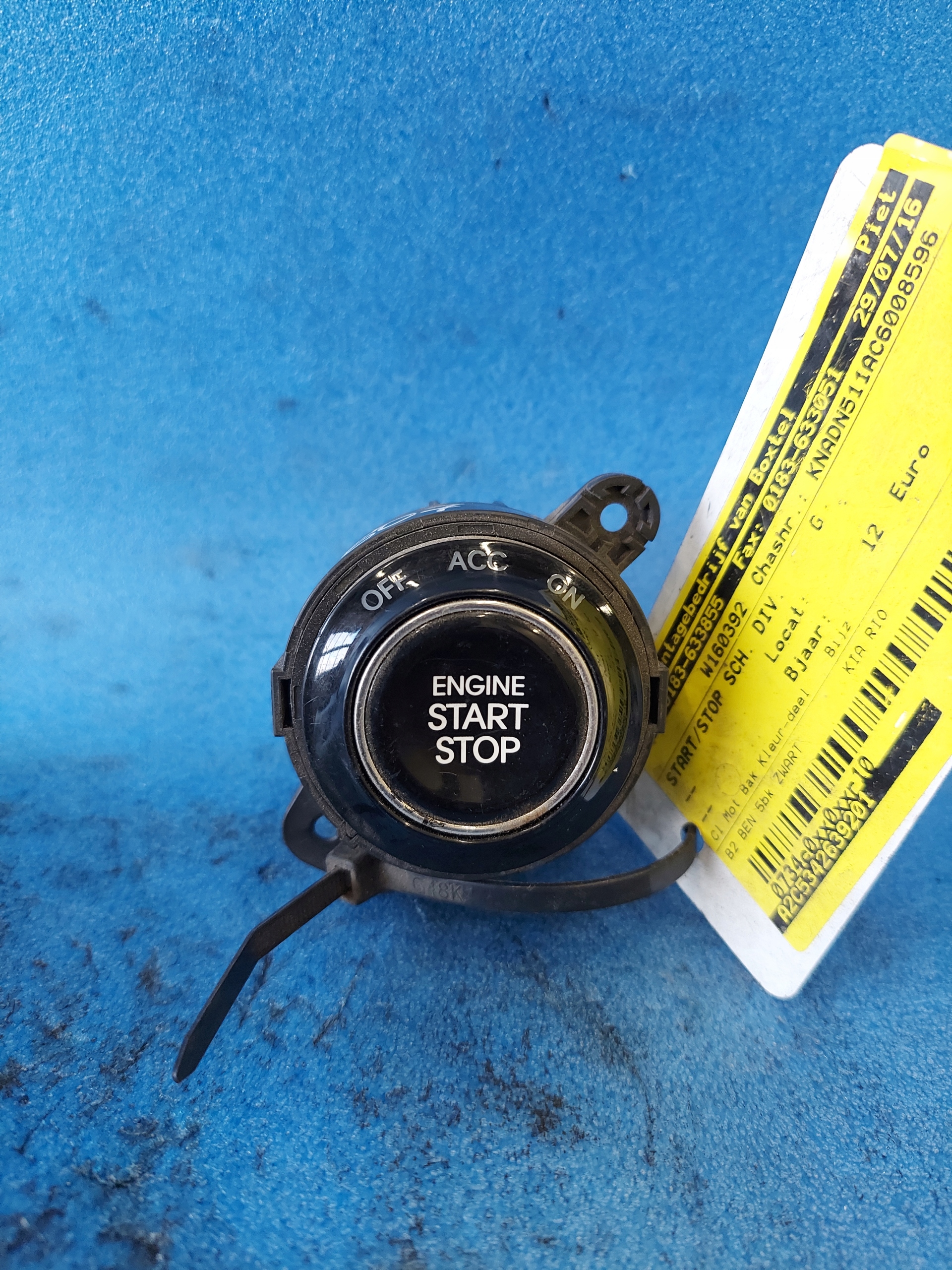 Bouton start/stop Kia RIO A2C5342639201
