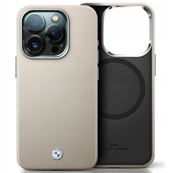Pouzdro Bmw BMHMP16X23PUFWG pro iPhone 16 Pro Pouzdro 6,9" šedé/šedé, pevné, Sig