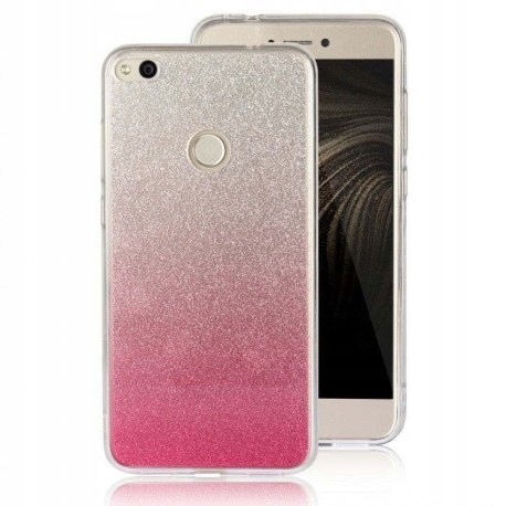 

Etui Glitter Sam A8 2018 Plus srebr-różowy