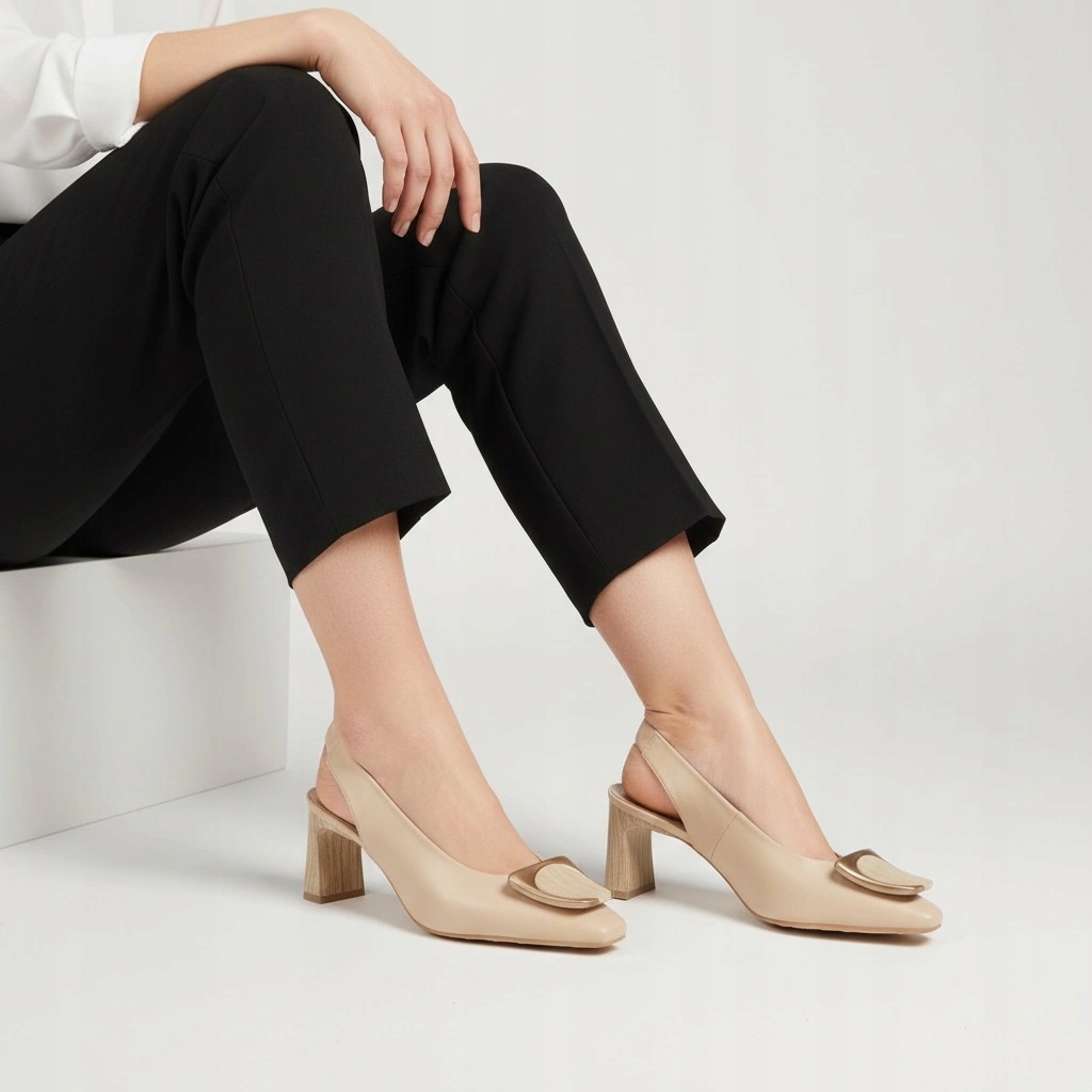 Dámské polobotky Hispanitas, béžové, HV264762 Soho-V26