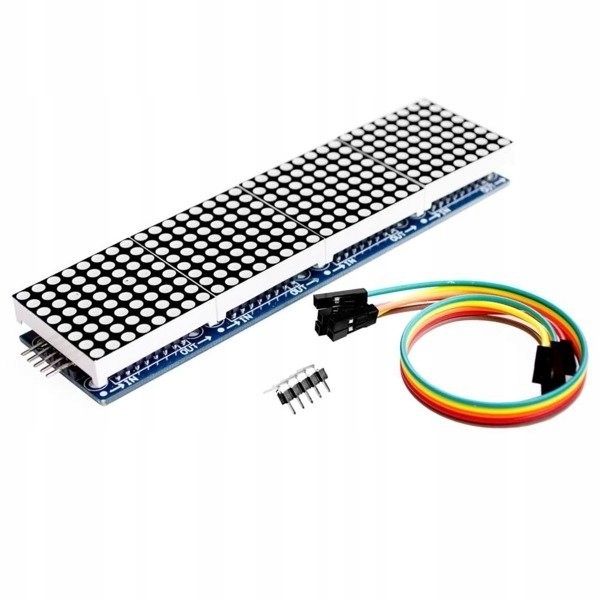 Sterownik Moduł matrycy LED 32x8 czerwony MAX7219 SPI