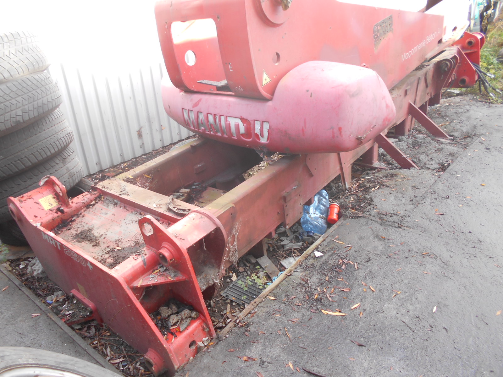 2150+ - ШАССИ БАЗА РАМКА MANITOU MRT2150 + ДОКУМЕНТЫ