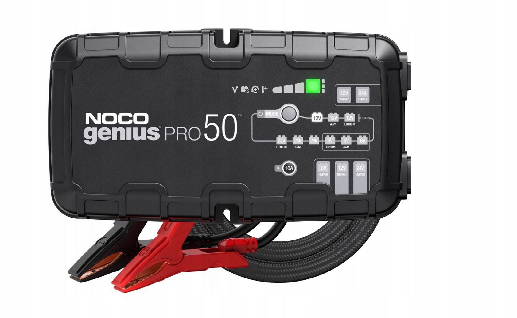 Automobilový Usmerňovač Tw Noco GENIUSPRO50 6V 12V 24V