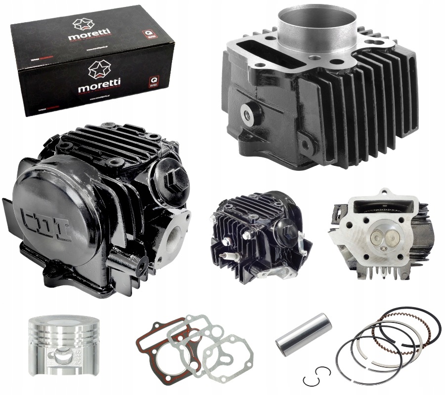 Cylinder i głowica Bts do motoroweru 4T 125cc 154FMI