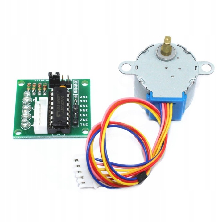 

Silnik Krokowy 28BYJ-48 Sterownik ULN2003 Arduino