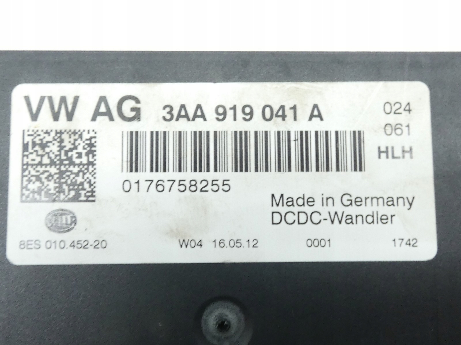 modulo Centralina STABILIZATOR di tensione VW PASSAT B7 CC CADDY III 3AA919041A