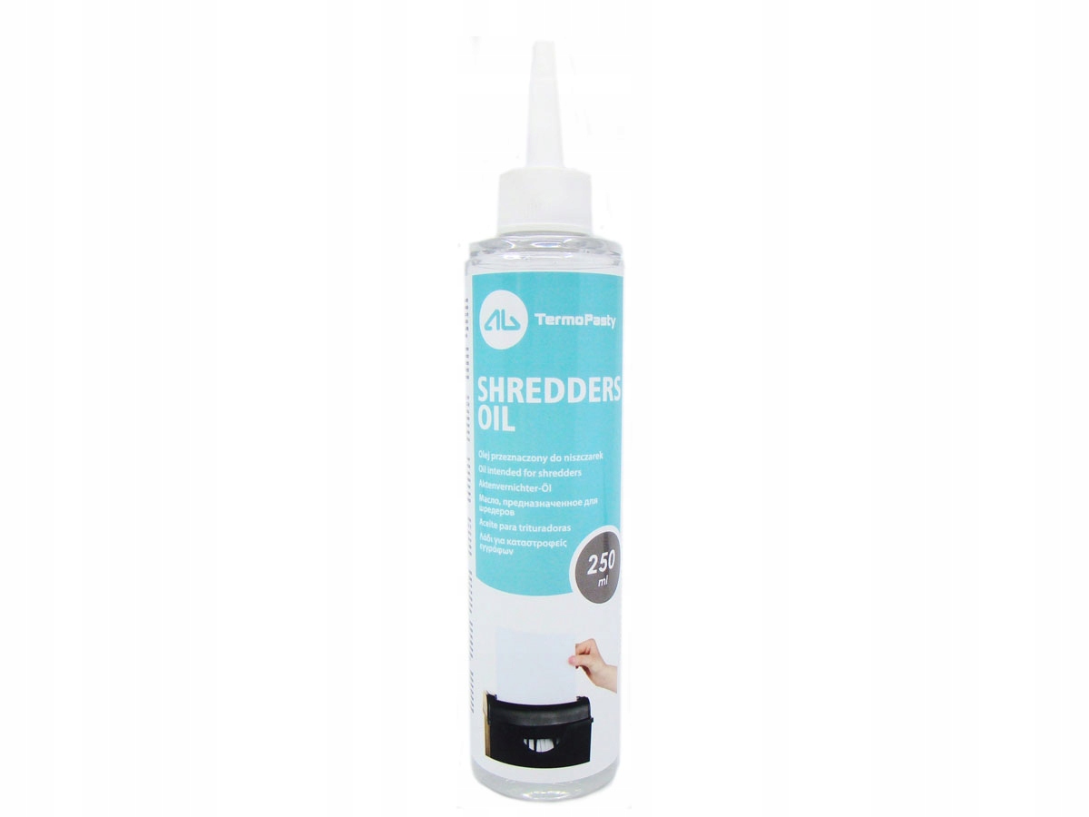 

Olej do niszczarek 250ml olejowanie niszczarki