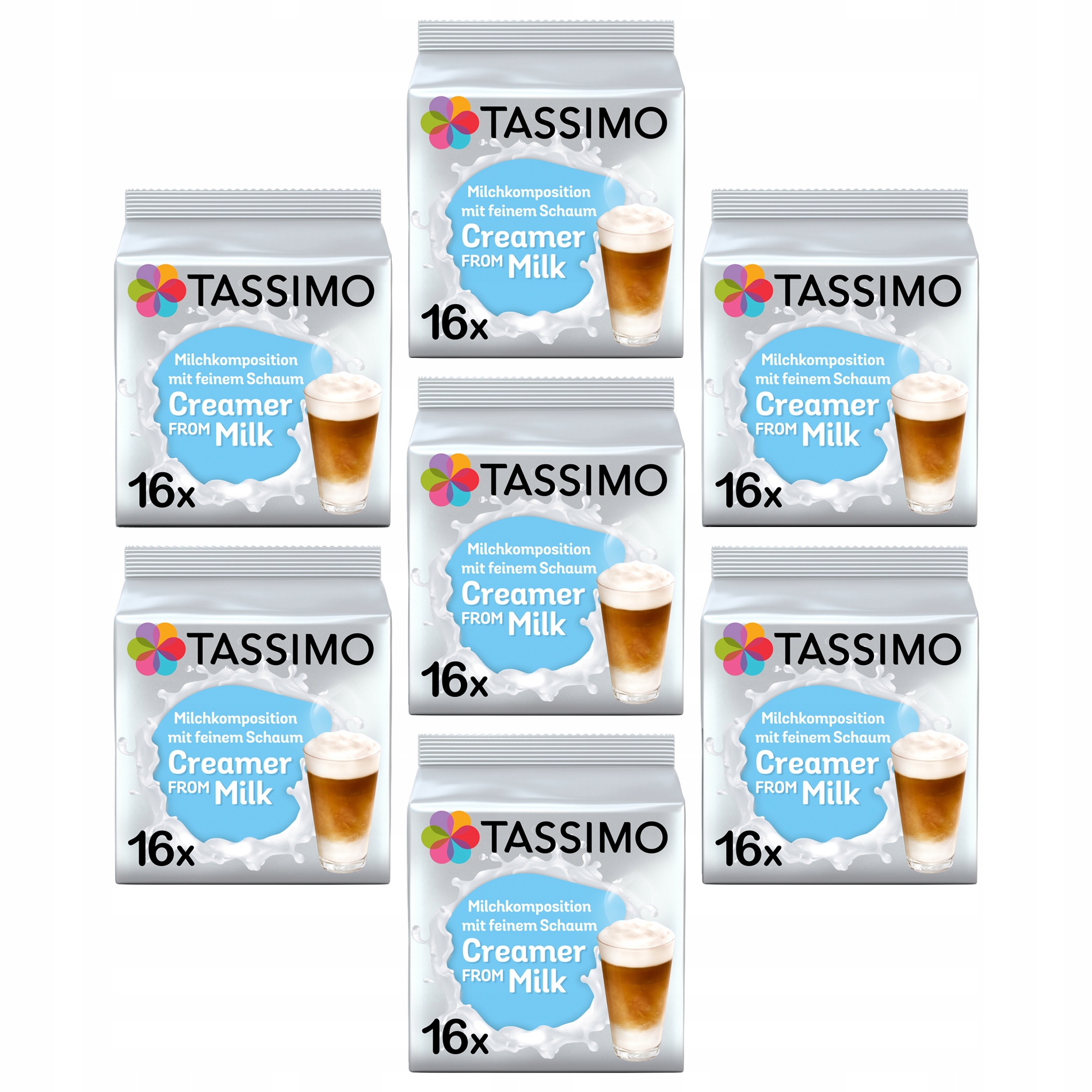 Kapsułki mleczne do ekspresu Tassimo Creamer From Milk Mleko Piana 112 szt