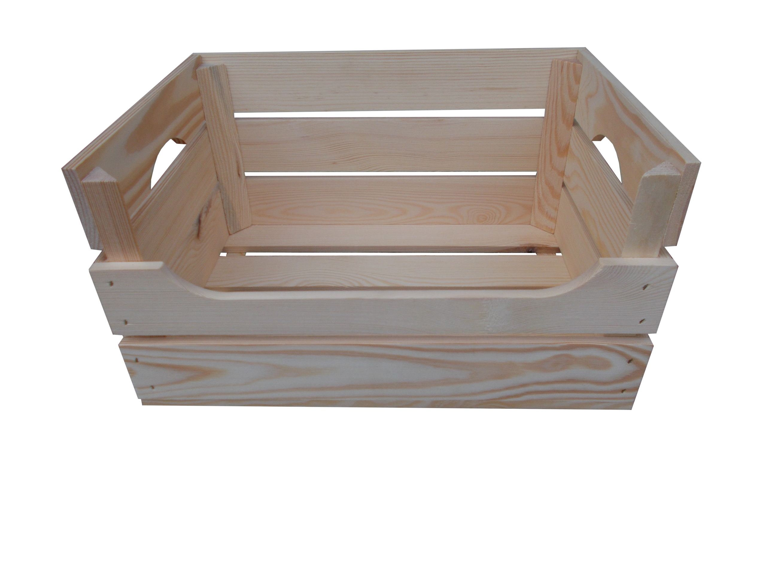 

Skrzynka Regał Na Warzywa Owoce Drewniany 4 Kółka