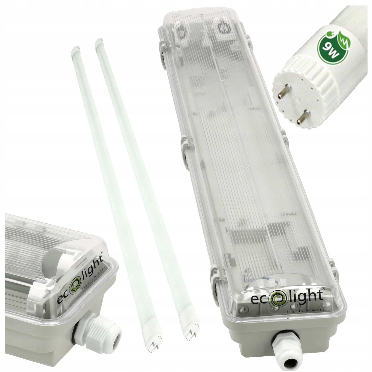 

Oprawa Hermetyczna 2x60 Świetlówki Mocno Świeci