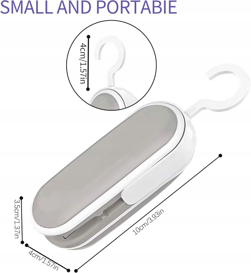 Mini Zgrzewarka i Przecinarka 2 w 1 Maksymalna moc 1 W