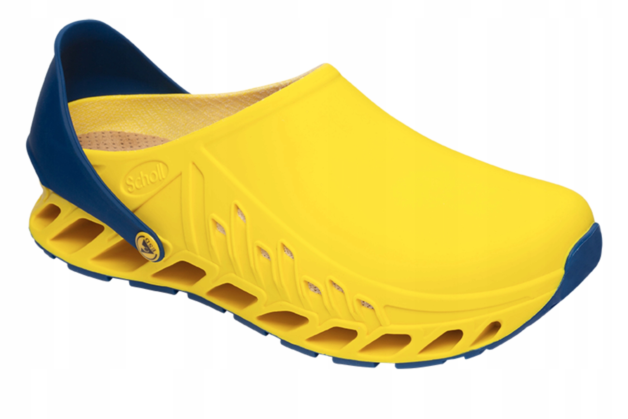 Obuwie Buty Medyczne Lekarskie Lekkie Różowy Żółty 43