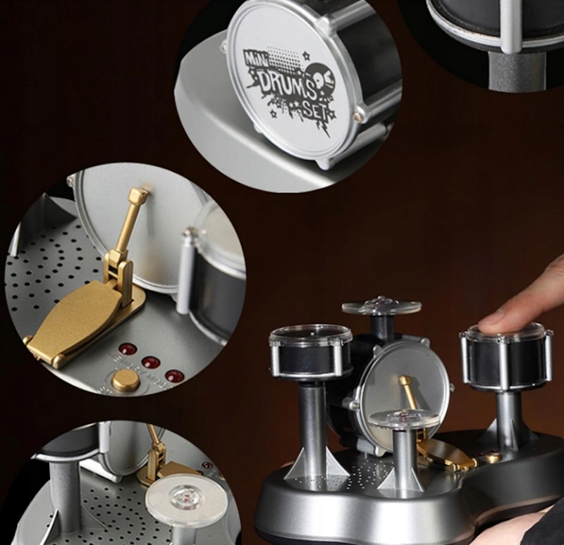 MINI ZESTAW PERKUSYJNY DOTYKOWY BĘBNY NA PALCE FINGER TOUCH DRUMS Kod producenta Mini Drums Set