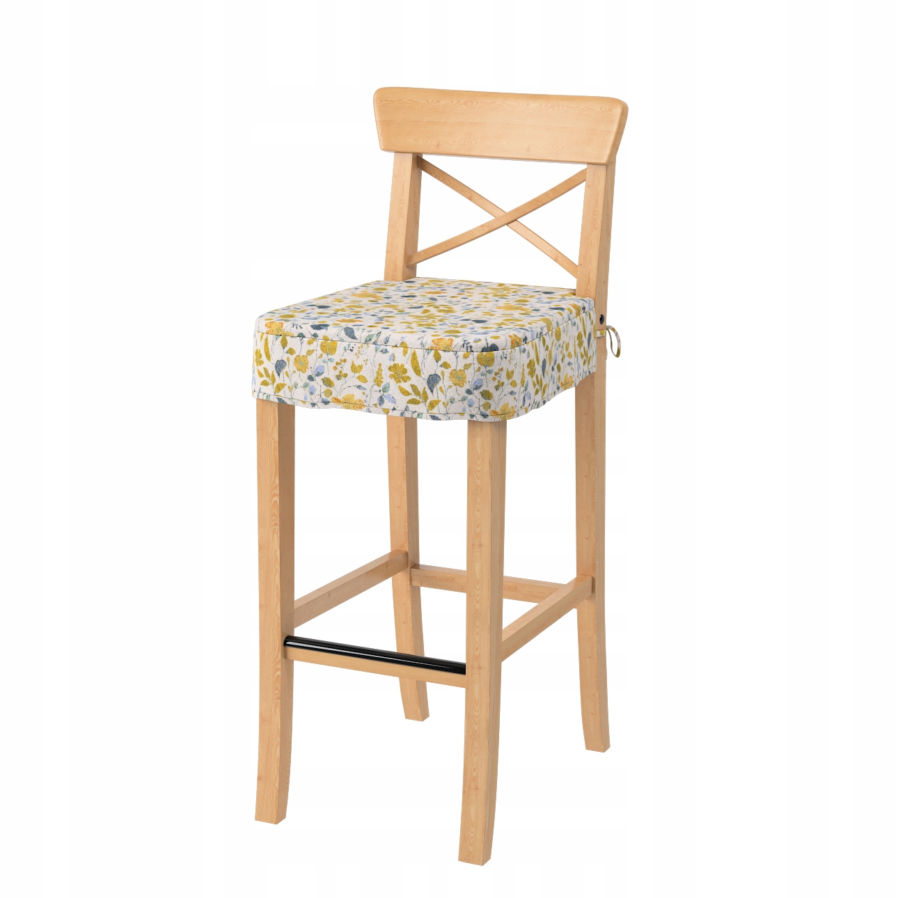 Sedák na barovou židli Ingolf Ikea oranžový