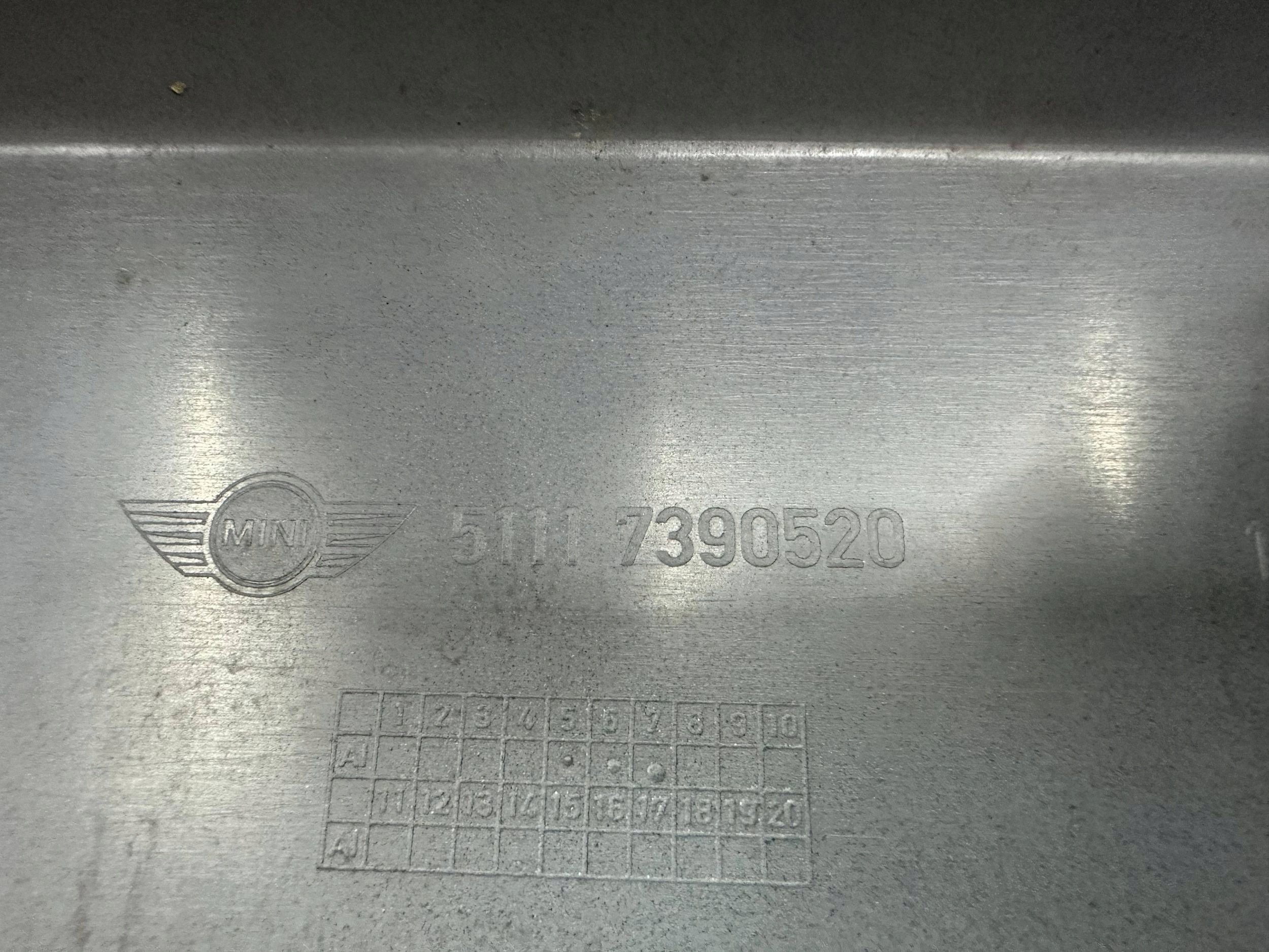 front bumper front Mini Cooper Countryman F60 KOMPLET SLIZGOW 7390520
