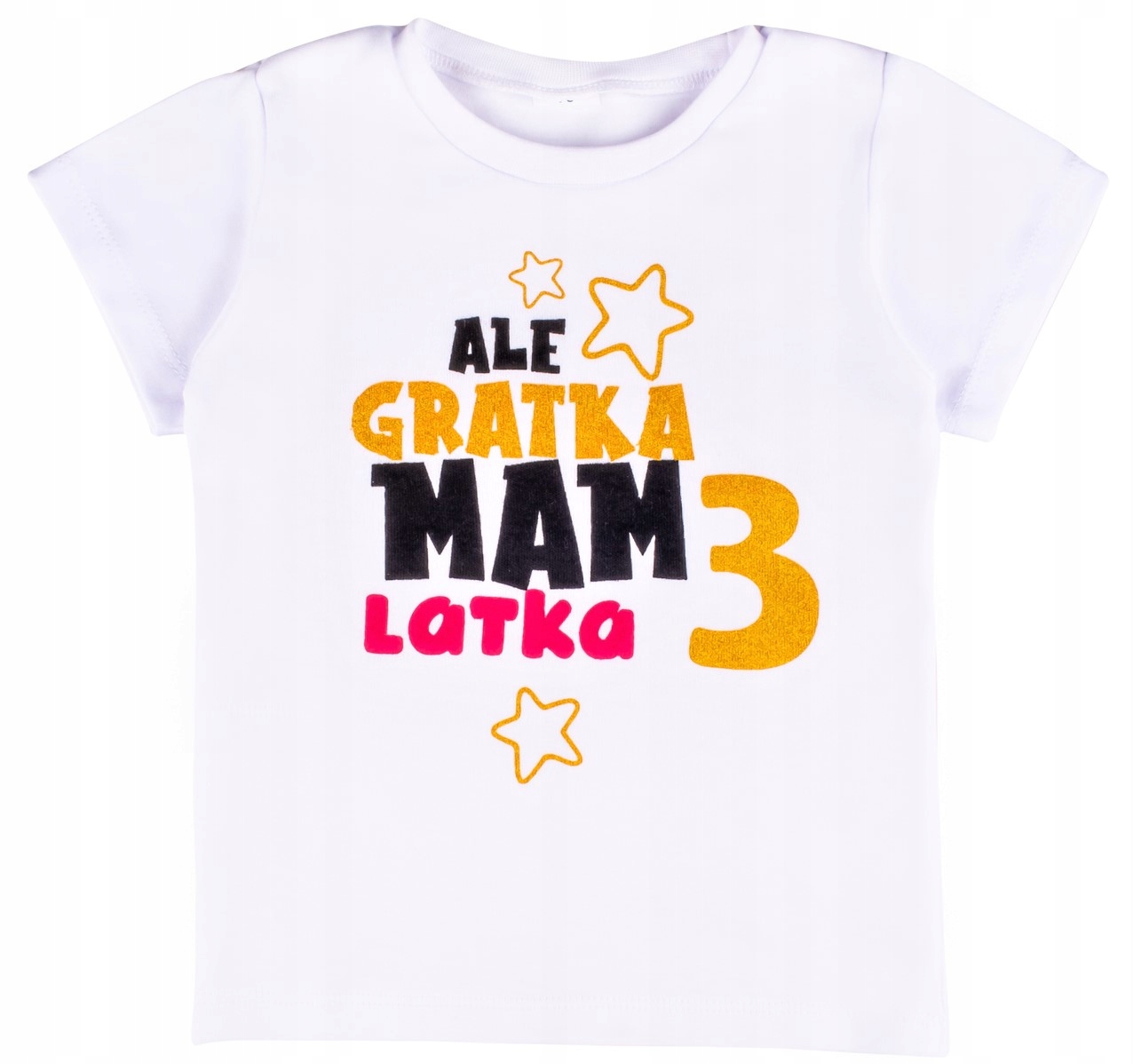 

Koszulka Urodziny Ale gratka mam 3 latka - r. 104