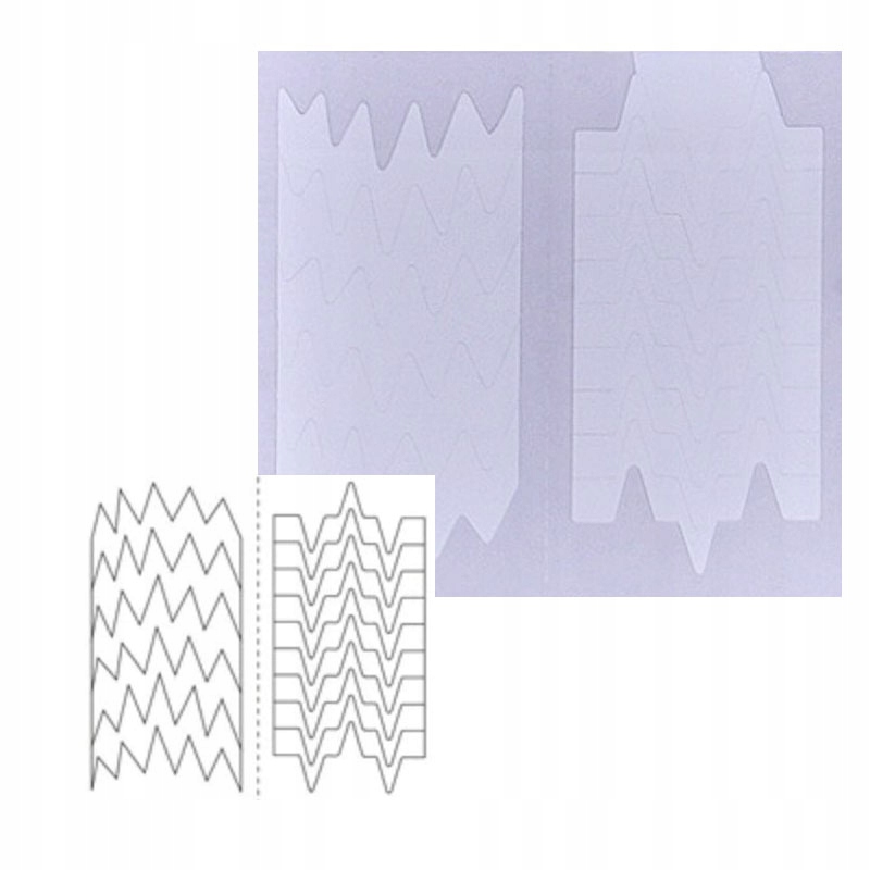 NAKLEJKI NAKLEJKA DO ZDOBIEŃ PAZNOKCI FRENCH nr20 Marka La Diosa