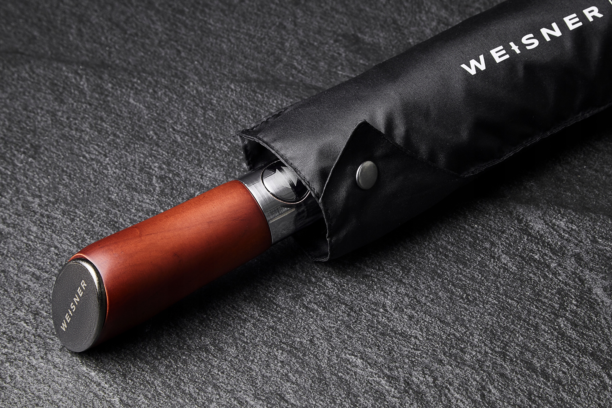 WEISNER Conti | PARASOLKA MĘSKA DAMSKA SKŁADANA PARASOL DWUOSOBOWY XXL Rodzaj automatyczny składany XL z pokrowcem