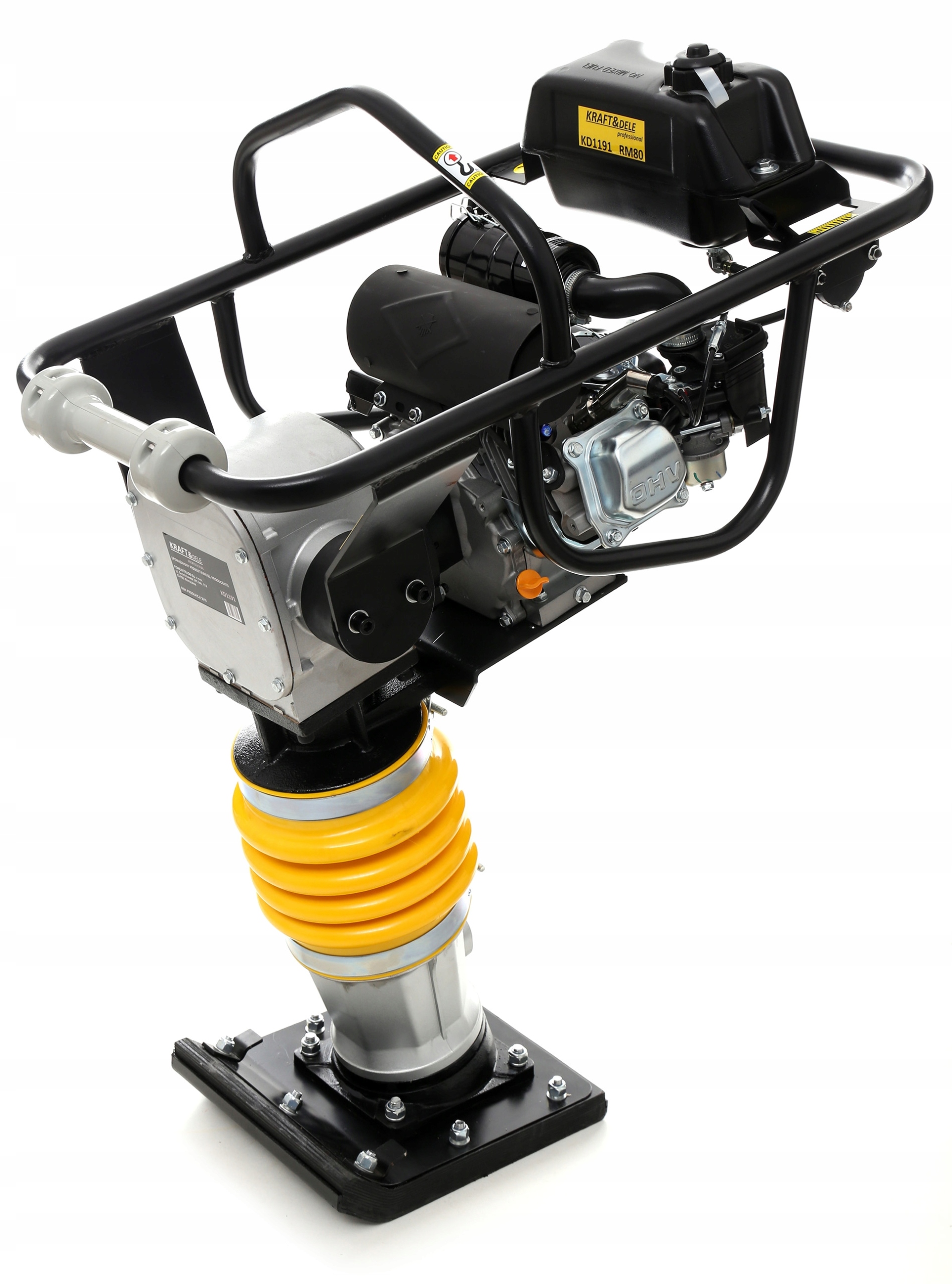 Zagęszczarka skoczek wibracyjna 6,5 Km 200 m²/h Kraft&Dele KD11910