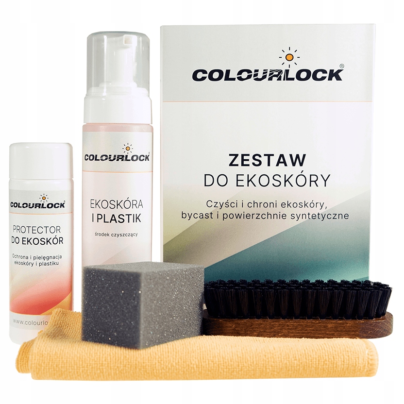 

Zestaw do czyszczenia ekoskóry Colourlock