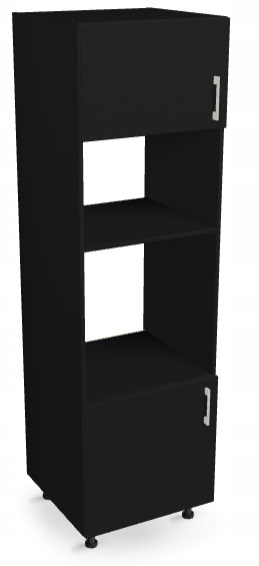 

Słupek pod Piekarnik-Mikrofalę Czarny 210/60/62