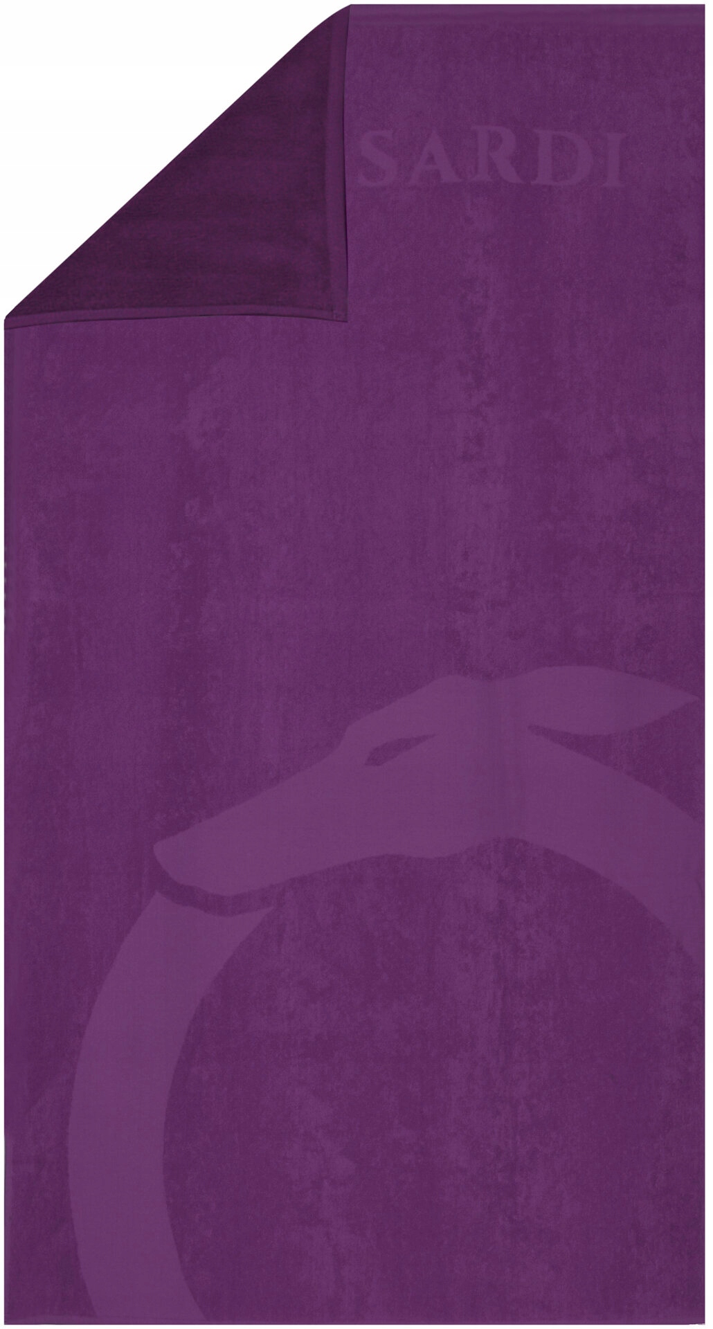 Trussardi Plážový Ručník TRU2MTW01 Purple velký ručník
