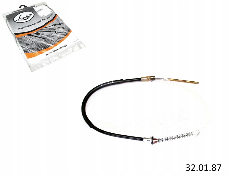 LINKA HAMULCOWA RĘCZNEGO TYŁ L OPEL SINTRA 2.2 2.2D 3.0 11.96-04.99