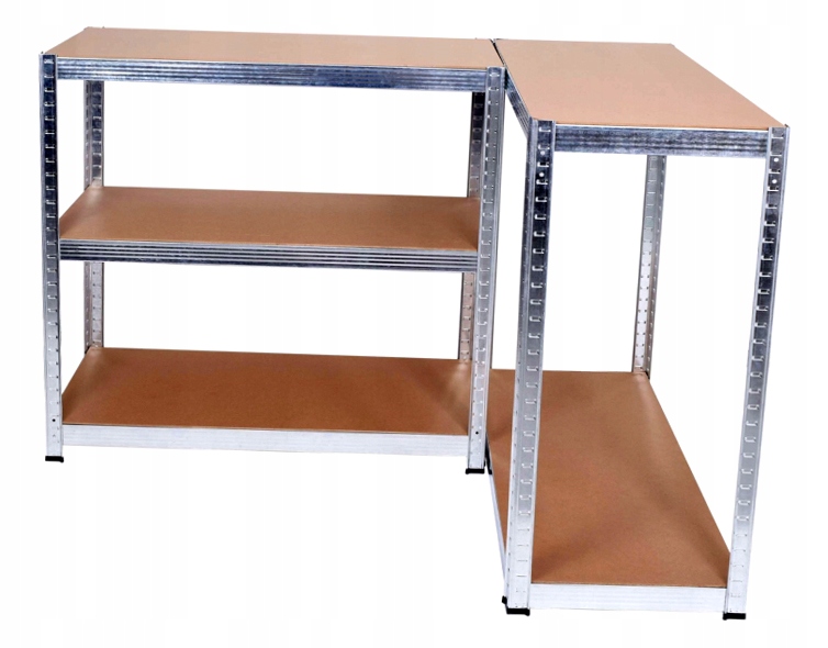 REGAL MAGAZYNOWY GARAZOWY 180x90x40 875kg STABIL Material metal