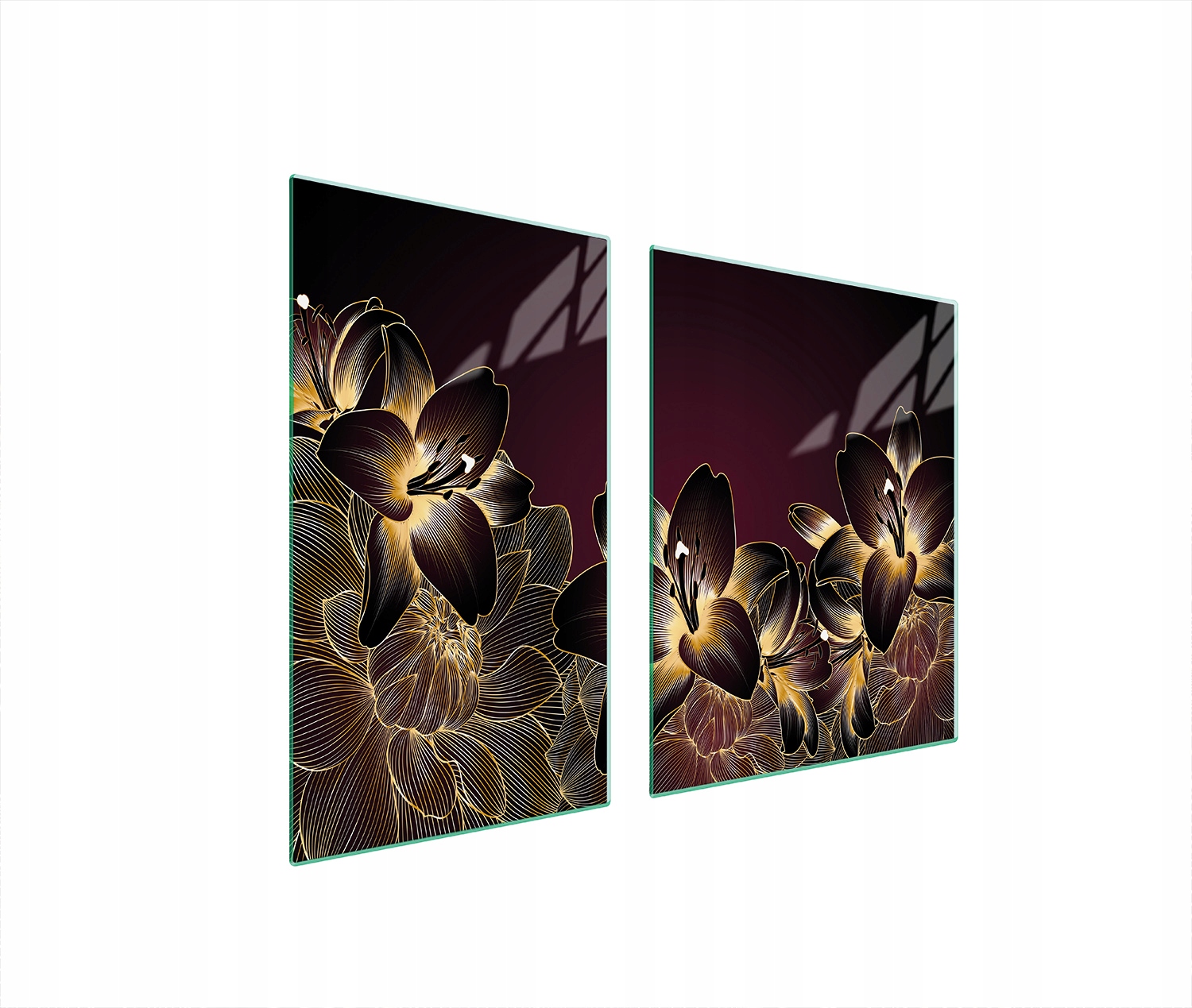 Sklenená Doska A Doska Na Krájanie 100x52 Orchidea Tvrdené Sklo