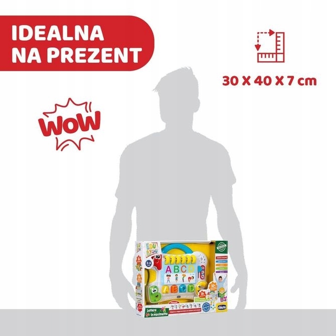 CHICCO EDU WESOŁY ALFABET Baterie AAA