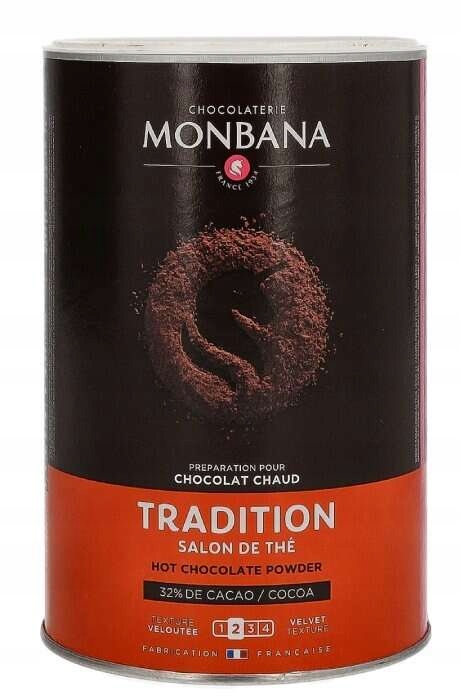 Čokoláda horká Monbana Traditionnal 1 kg