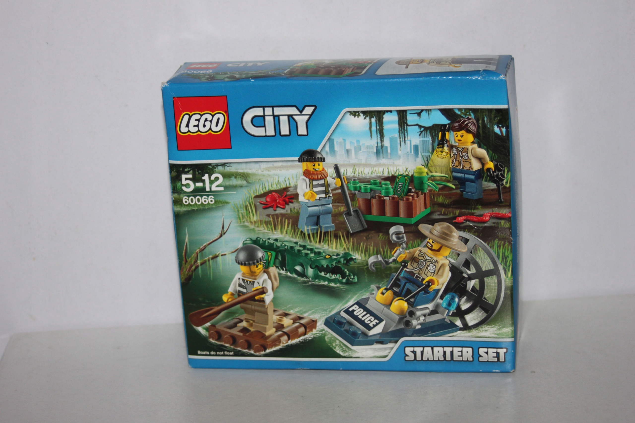 LEGO CITY 60066 POLICJA Z BAGIEN starter set
