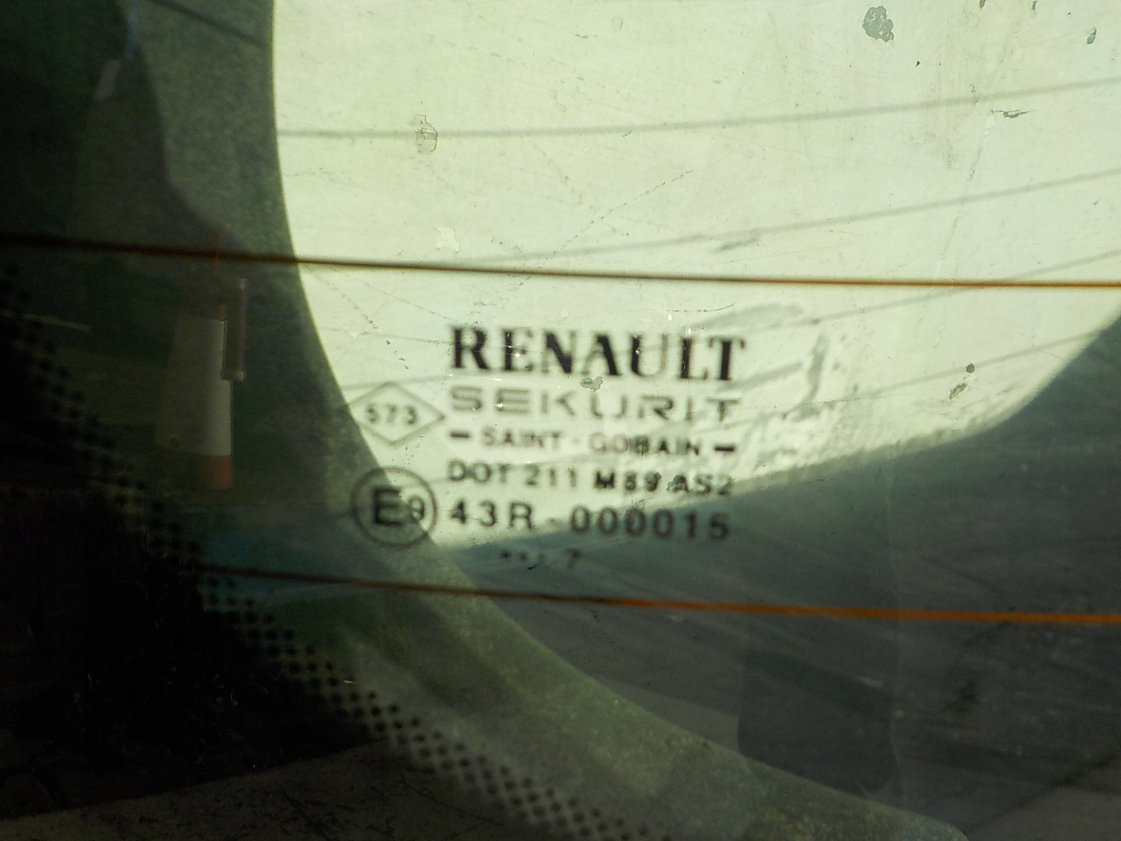 48 RENAULT MEGANE II HB boot door rear