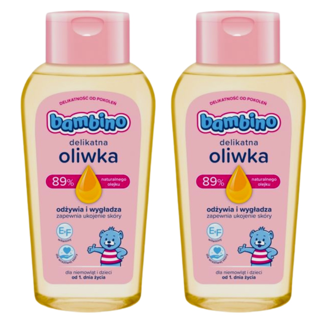 Oliwka Bambino z witaminą F 300 ml x 2 sztuki