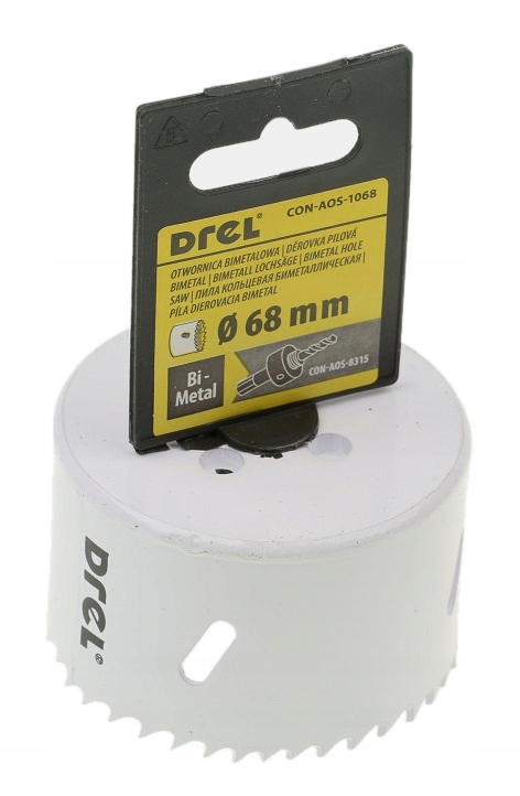 

Otwornica Bimetalowa 68 mm Wycinak Koronka Bimetal