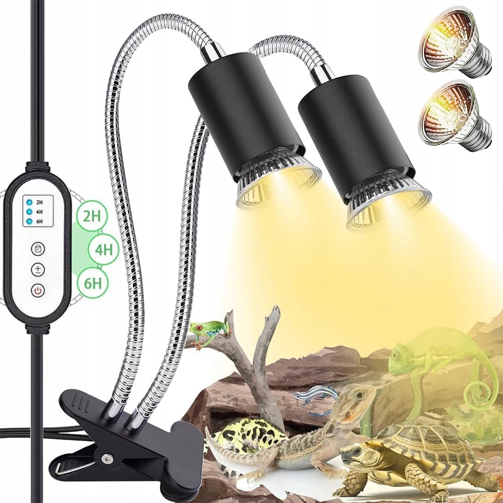 Levně Topná Lampa Želva Lampa Pro Ohřev Topná Žárovka Do Akvária