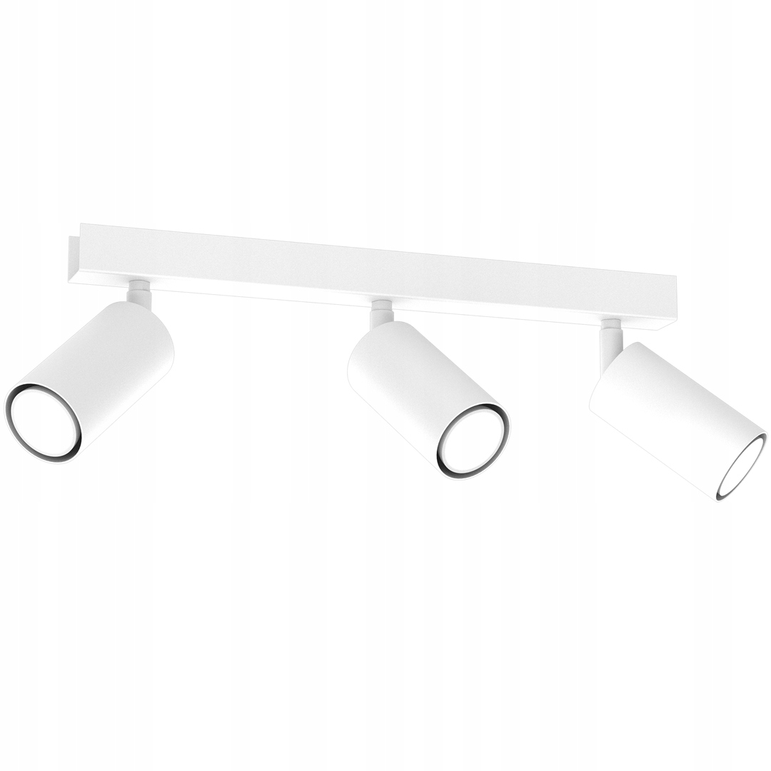 Stropní Svítidlo Spot Hudson Bílá 3xGU10 40 cm Závěsná lampa do pokoje domu