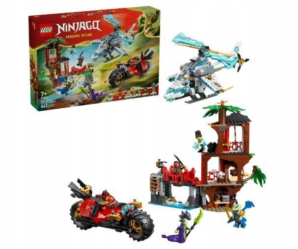 Lego(r) Ninjago 71857 Ninja Bitva: Domek Na...
