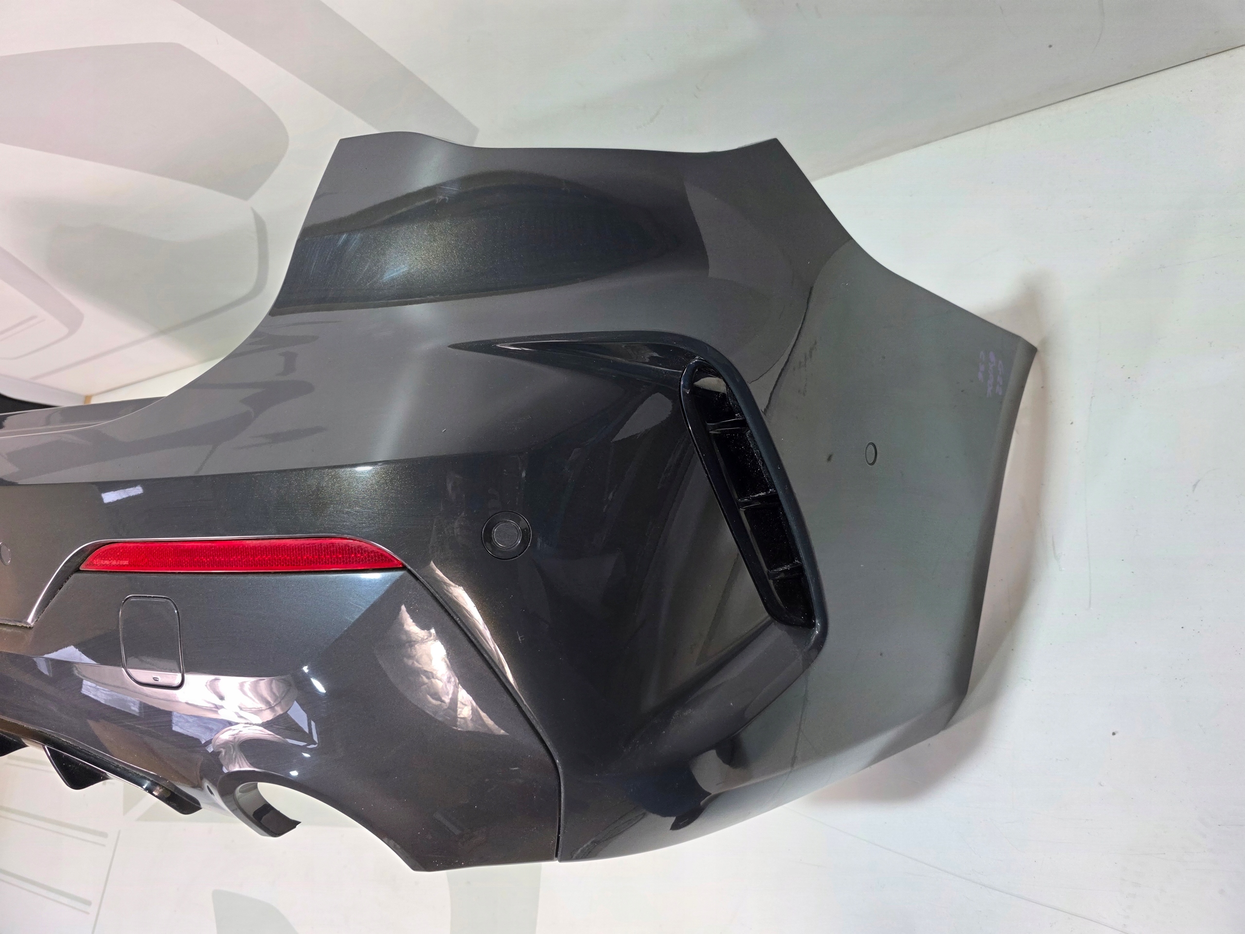 bumper rear BMW 4 G22 COUPE UK 6XPDC C36 DRAVITGRAU METALLIC