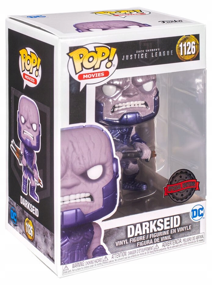 Funko Pop! Justice League Darkseid 1126 metalický Special Edition