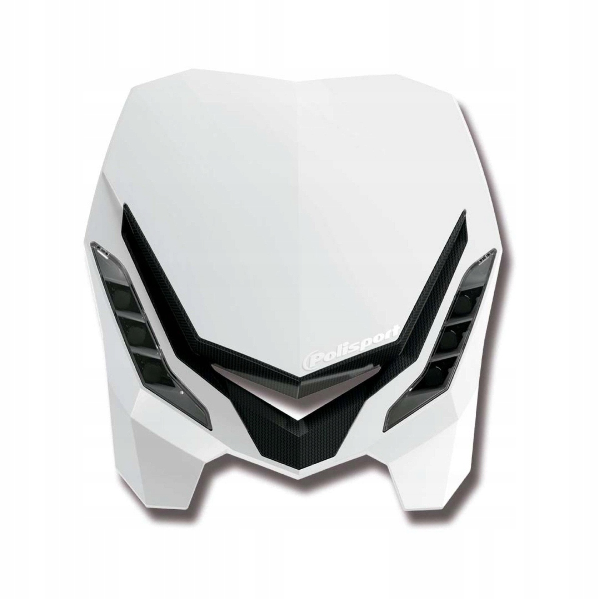 Polisport Predná Lampa Model E-blaze Led (led Žiarovka) Farba Bielo/čierna