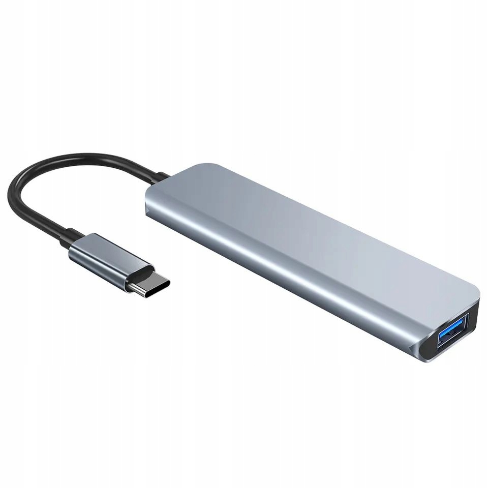 HUB TYP USB C ROZGAŁĘŹNIK CZYTNIK KART SD MICRO SD Kod producenta HUB-USB-C-3X-USB-SD-G-2